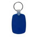 Rectangular/Rd. Corners Key Tag - Blue